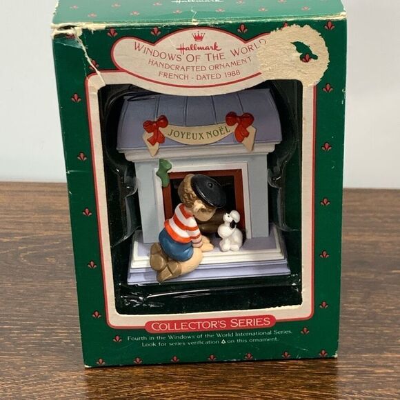 Hallmark windows of the world French 1988 ornament￼ - Picture 1 of 6